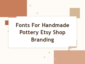 A Handwritten Touch for Your Pottery Shop Branding